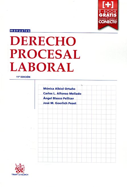 Derecho procesal laboral. 9788490862612