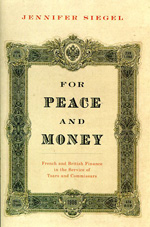 For peace and money
