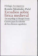 Estudios sobre lírica medieval. 9788461725861