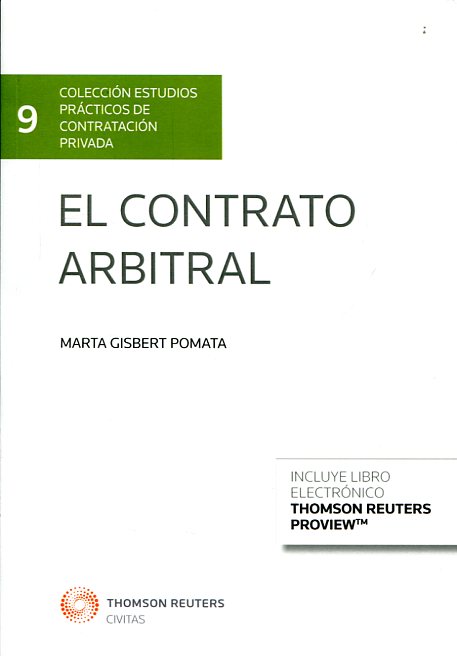 El contrato arbitral. 9788447053490