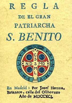 Regla de el Gran Patriarca S. Benito. 9788497611053