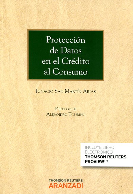 Protección de datos en el crédito al consumo. 9788490988879