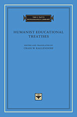 Humanist educational treatises. 9780674007598
