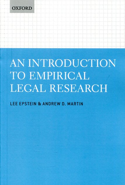 An introduction to empirical legal research. 9780199669066