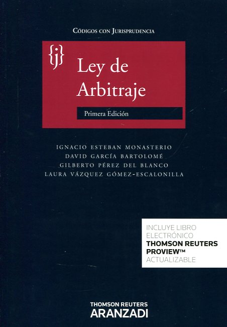 Ley de Arbitraje. 9788490598733