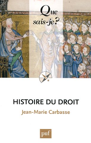 Histoire du Droit. 9782130585169