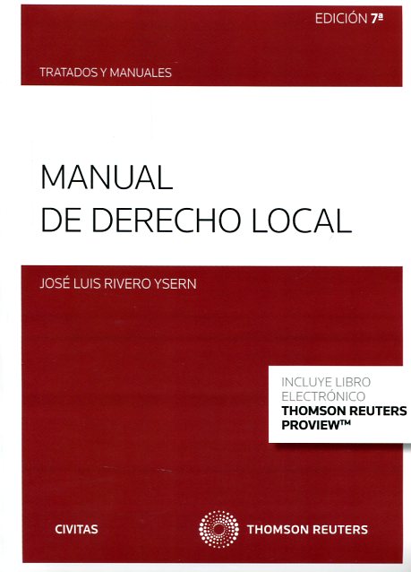 Manual de Derecho local. 9788447049721