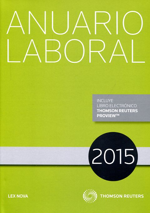 Anuario laboral 2015. 9788490990469