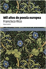 Mil años de poesía europea. 9788498927313