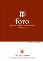 Foro. Revista de Ciencias Jurídicas y Sociales. Nueva Época; Vol. 17, Núm. 2 / 2014. 100971226