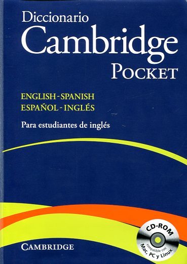 Diccionario Cambridge pocket inglés. 9788483234785