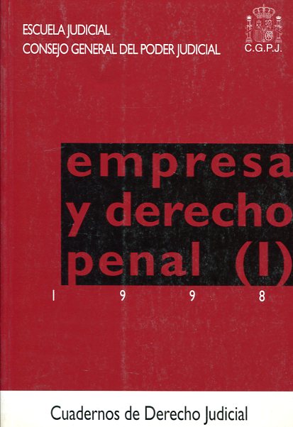 Empresa y Derecho penal (I). 9788489324367