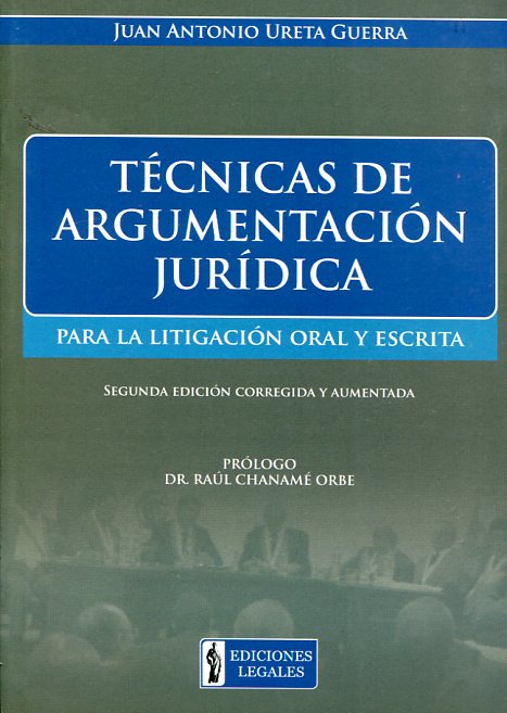 Técnicas de argumentación jurídica. 9786124115158