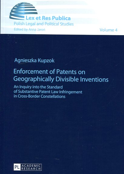Enforcement of patents on geographically divisible inventions