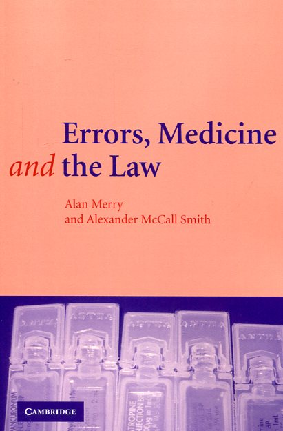 Errors, medicine and the Law