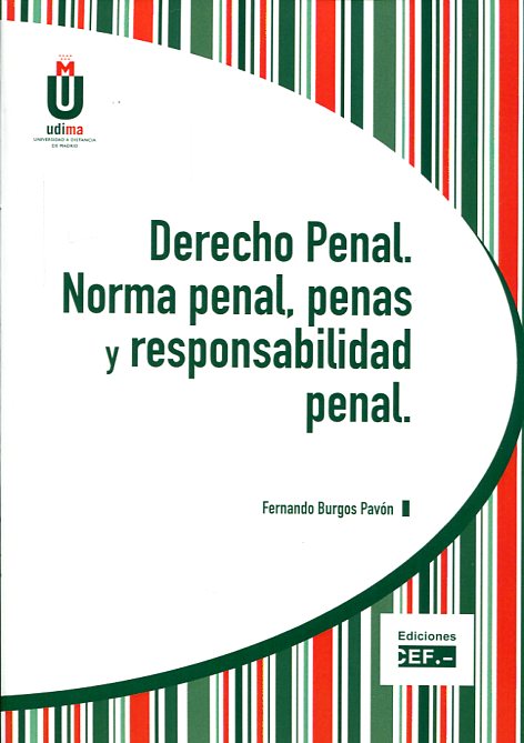 Derecho penal. 9788445430798