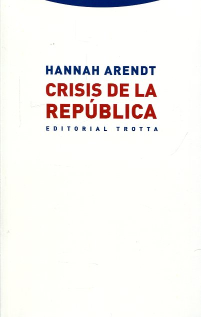 Crisis de la República. 9788498795950