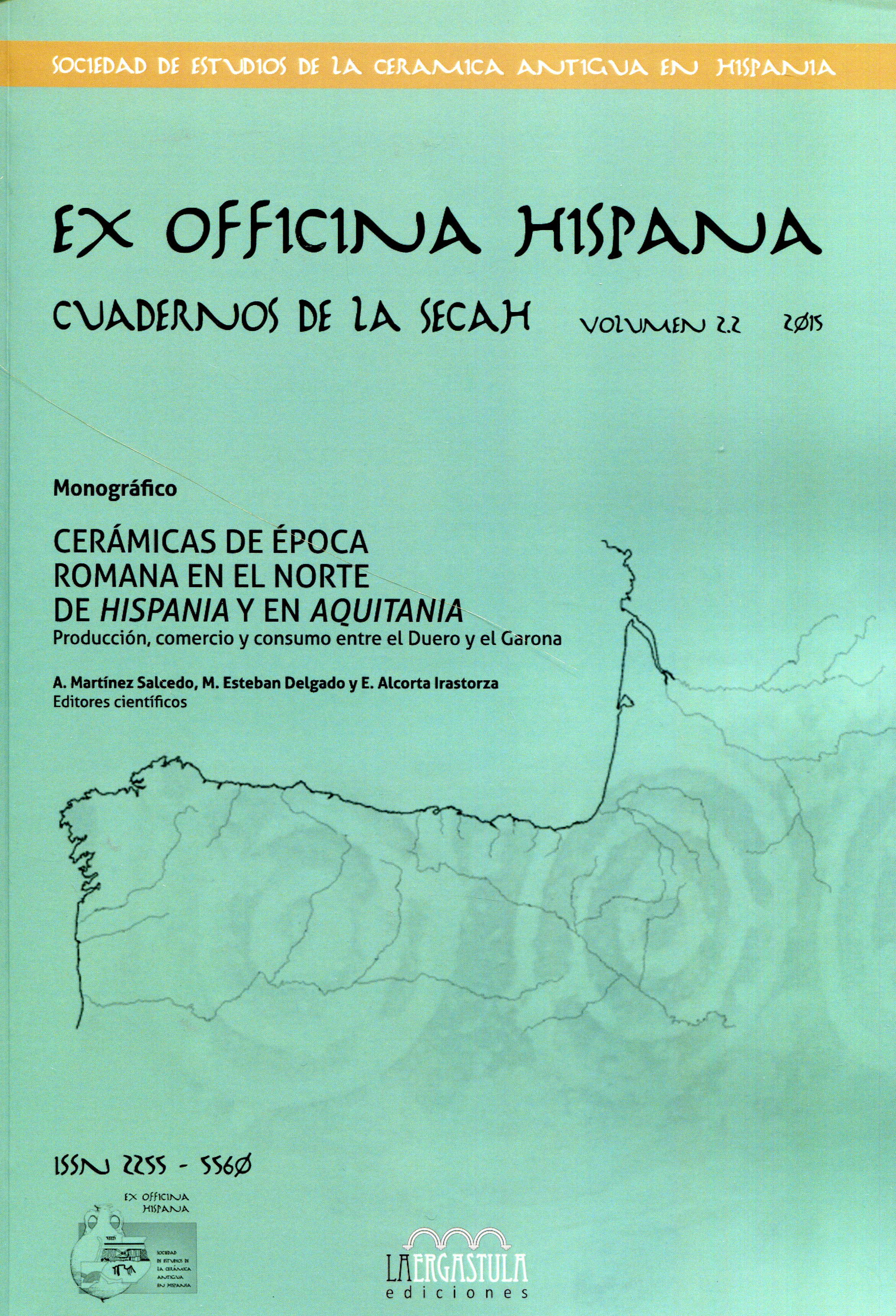 Cerámicas de época romana en el norte de Hispania y en Aquitania: producción, comercio y consumo entre el Duero y el Garona. 100981956