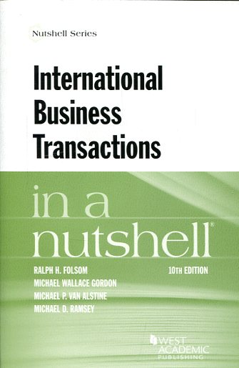 International business transactions in a nutshell. 9781634598934