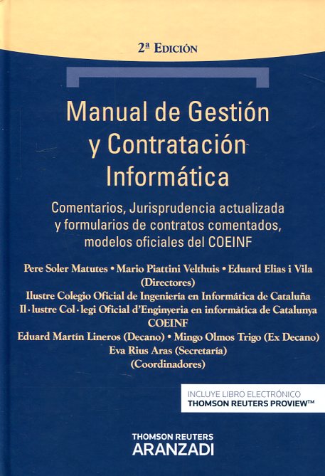 Manual de Gestión y contratación informática. 9788491353591