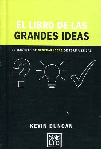 El libro de las grandes ideas. 9788416894192
