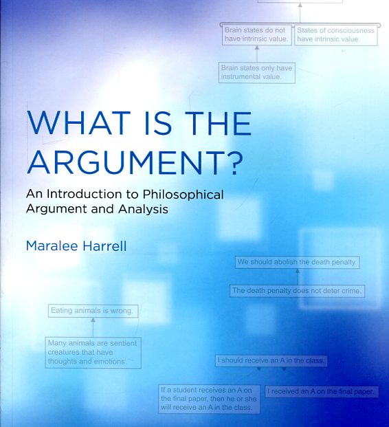 What is the argument?. 9780262529273