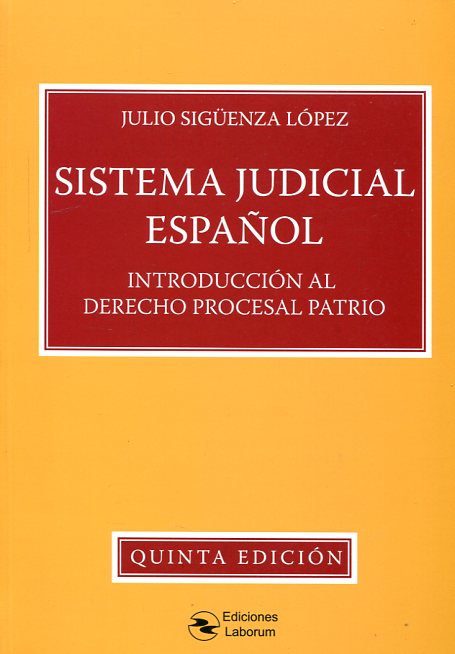 Sistema judicial español. 9788494503306