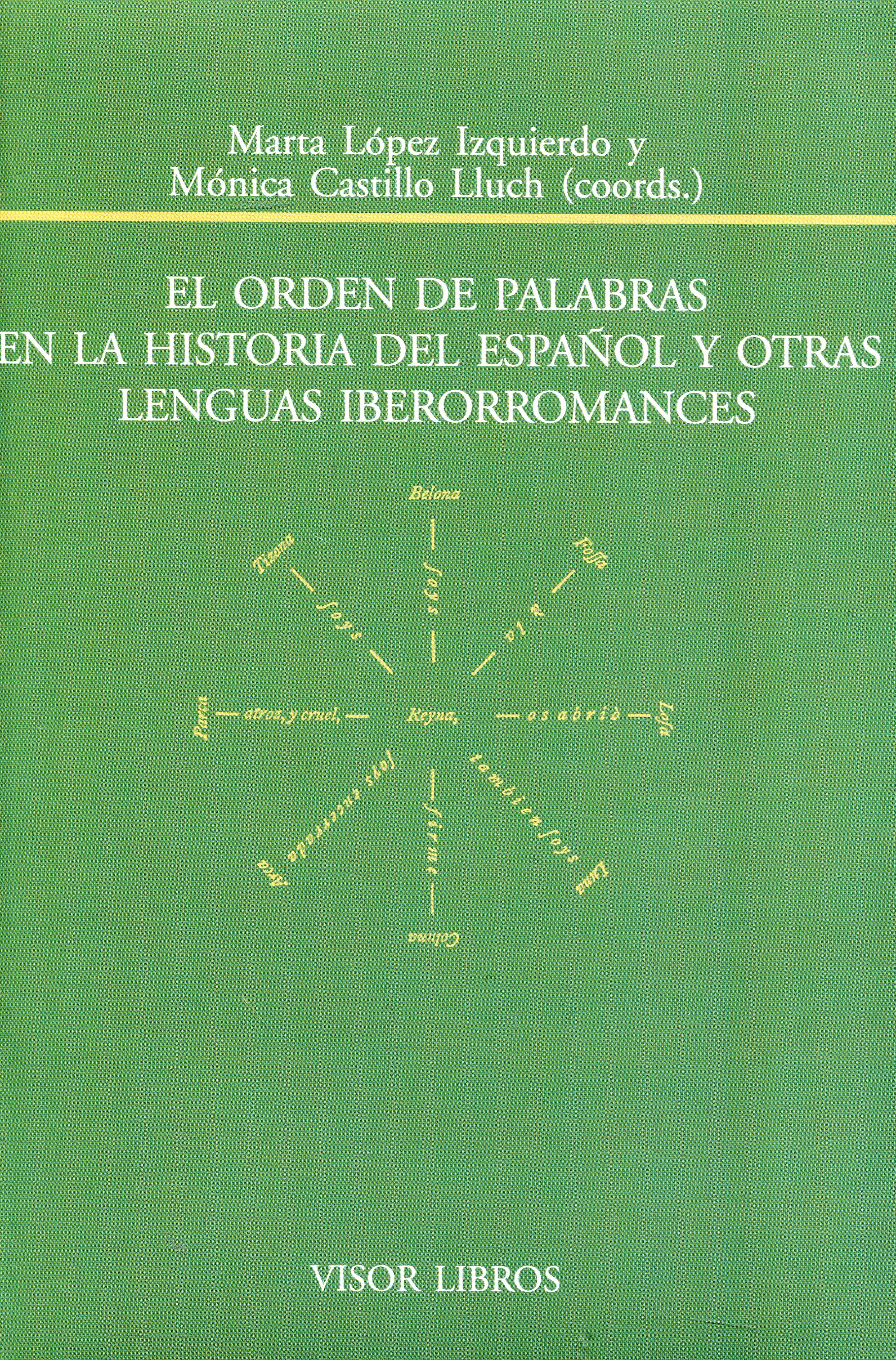 El orden de las palabras en la Historia del español y otras lenguas iberorromances. 9788498951721