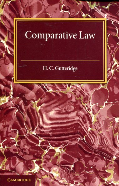 Comparative Law. 9781107594722