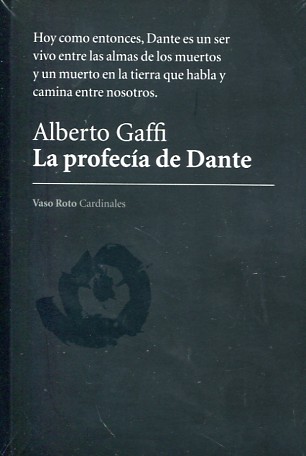 La profecía de Dante. 9788416193455