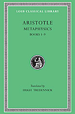 Metaphysics, Volume I: Books 1-9. 9780674992993