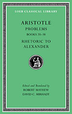 Problems, Volume II: Books 20-38. Rhetoric to Alexander. 9780674996564