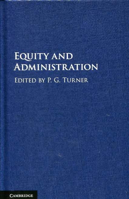 Equity and administration. 9781107142732