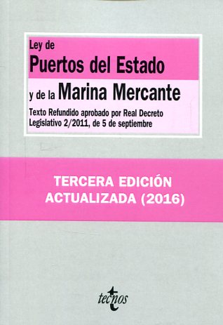 Ley de Puertos del Estado y de la Marina Mercante. 9788430969159