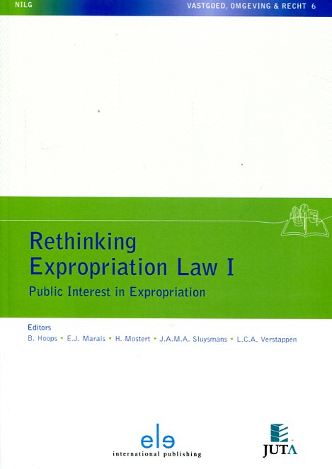 Rethinking expropriation Law I. 9789462366312