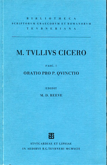 M. Tulli Ciceronis Scripta quae Manserunt Omnia. 100676791