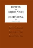 Principios de Derecho público y constitucional. 9788484447504