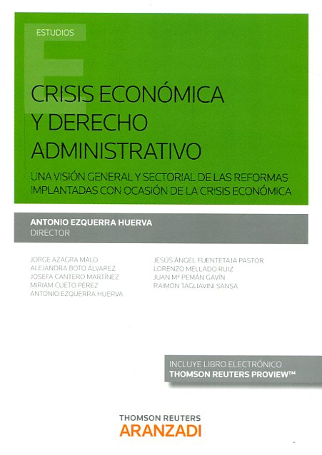 Crisis económica y Derecho administrativo. 9788491352495