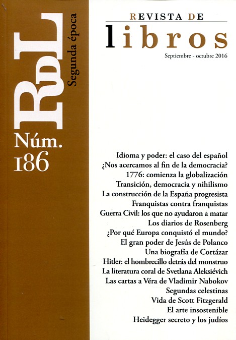 Revista de Libros. Segunda época, Nº 186-2016