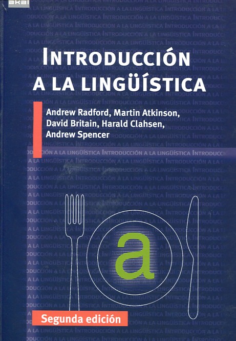 Introducción a la lingüística. 9788446042426