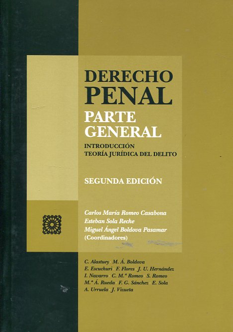 Derecho penal. Parte General