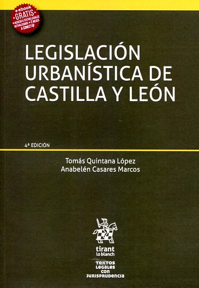 Legislación urbanística de Castilla y León. 9788491199878