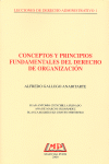 Conceptos y principios fundamentales del derecho de organización. 9788472488380