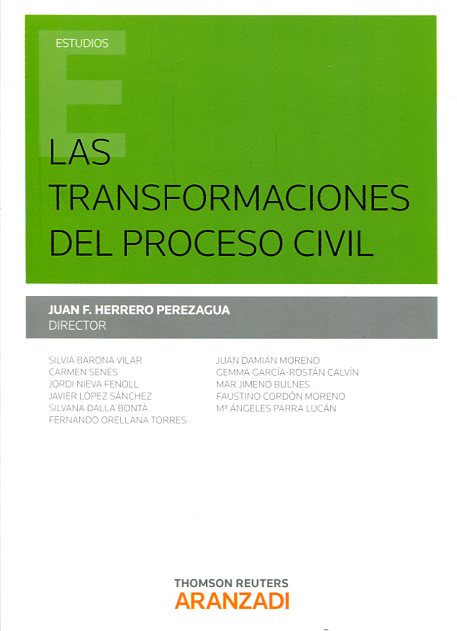 Las transformaciones del proceso civil. 9788491357315