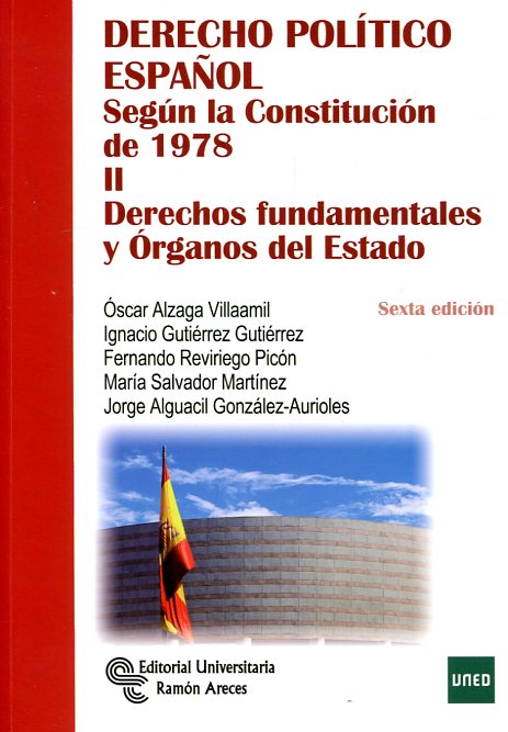 Derecho político español. 9788499612362