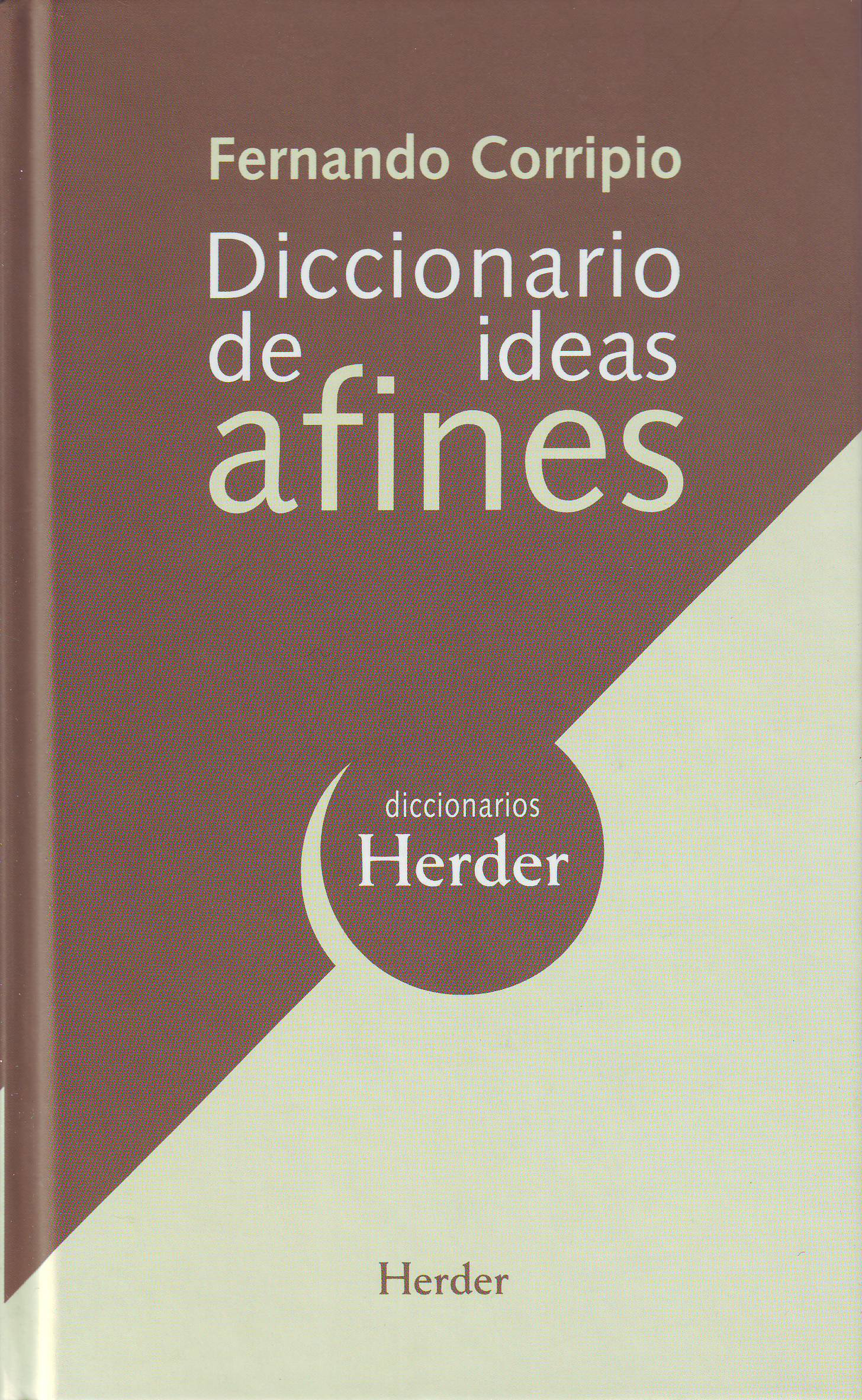 Diccionario de ideas afines. 9788425425004