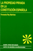 La propiedad privada en la Constitución española. 9788434007307