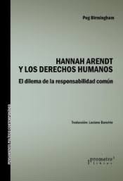 Hannah Arendt y los derechos humanos. 9789875748750