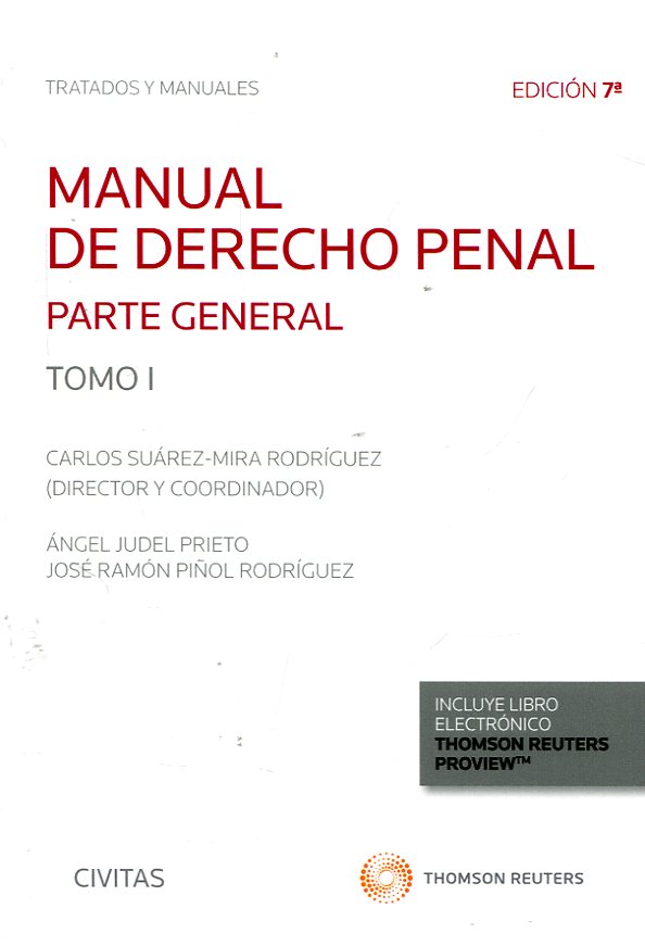 Manual de Derecho penal. 9788491529279
