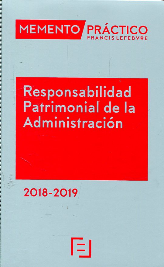 MEMENTO PRACTICO-Responsabilidad de la Administración 2018-2019. 9788417162313